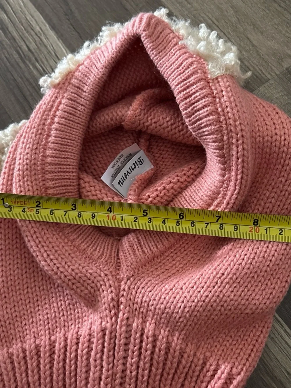 Bienvenu Toddler Kids Girls Warm Knit Winter Hat Scarf Earflap Beanie